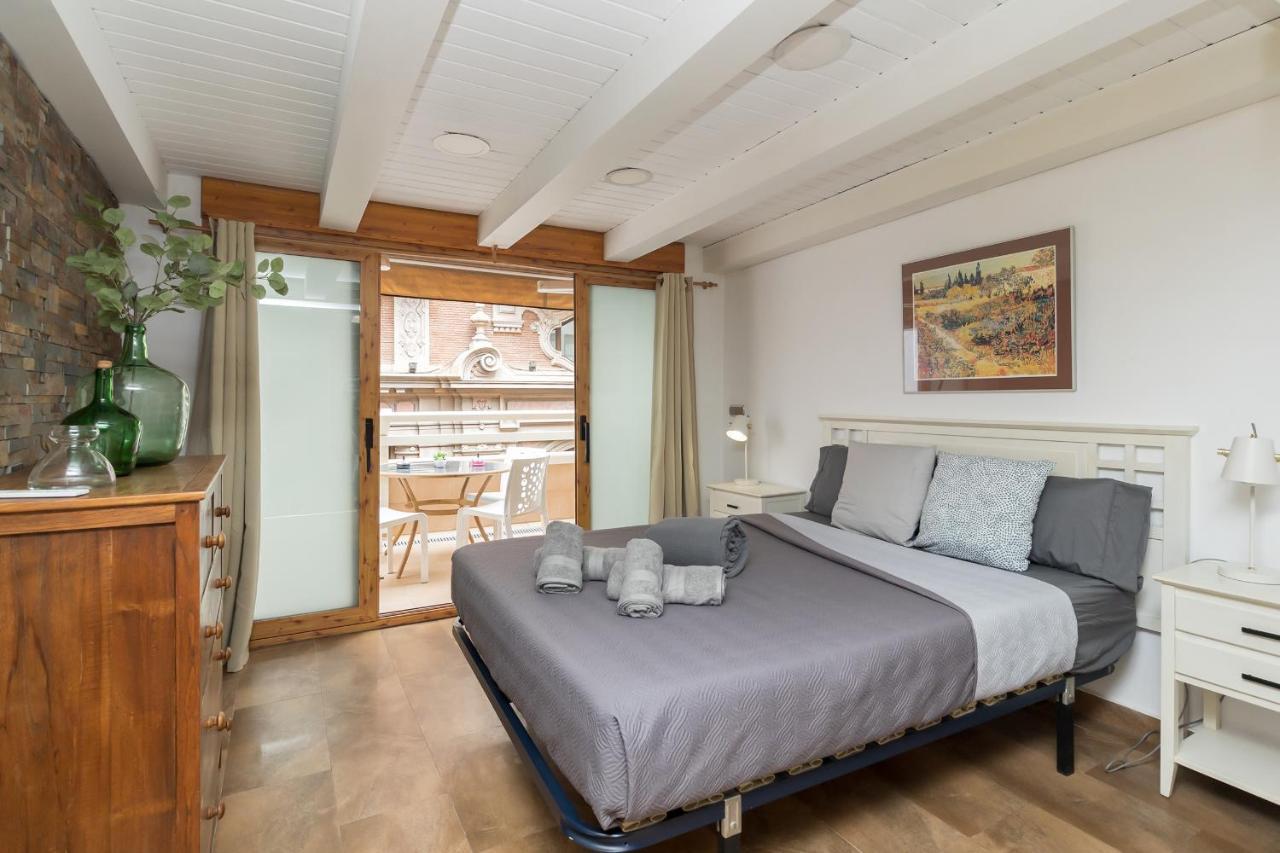 Loft Con Terraza Centro Valencia Leilighet Eksteriør bilde